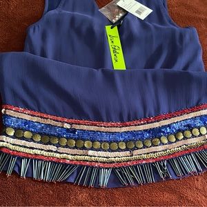 COPY - Sam Edelman Bohemian Rhapsody Sleeveless Embellished V-neck Dress Price …